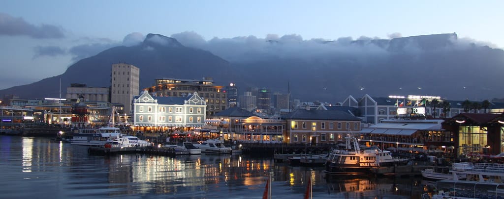 Cape Town Waterfront at Night